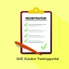 Registrierung am SHE Solution Trainingsportal